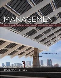 Cover image for Management: Leading & Collaborating in the Competitive World with Connect Plus