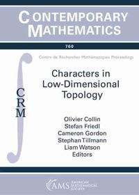 Cover image for Characters in Low-Dimensional Topology