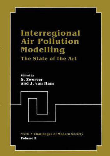 Cover image for Interregional Air Pollution Modelling: The State of the Art