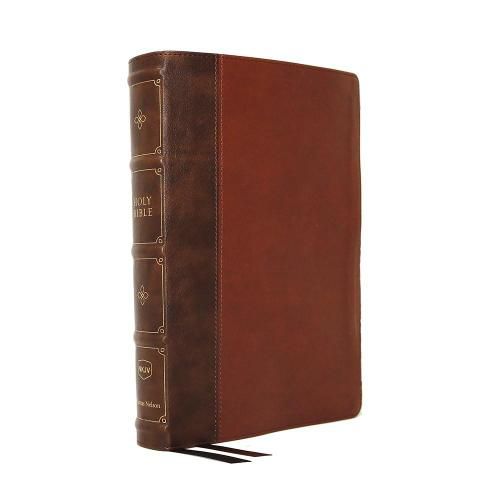 NKJV, Compact Bible, Maclaren Series, Leathersoft, Brown, Comfort Print: Holy Bible, New King James Version