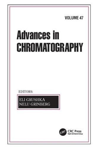 Cover image for Advances in Chromatography, Volume 47