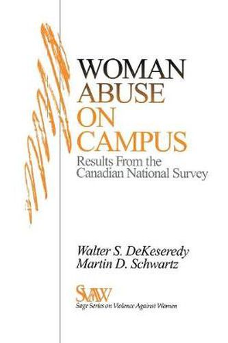 Cover image for Woman Abuse on Campus: Results from the Canadian National Survey