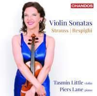 Cover image for Strauss Respighi Violin Sonatas
