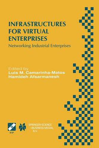 Cover image for Infrastructures for Virtual Enterprises: Networking Industrial Enterprises IFIP TC5 WG5.3 / PRODNET Working Conference on Infrastructures for Virtual Enterprises (PRO-VE'99) October 27-28, 1999, Porto, Portugal