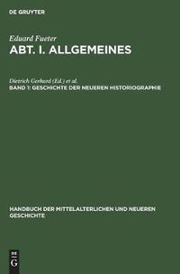 Cover image for Geschichte Der Neueren Historiographie