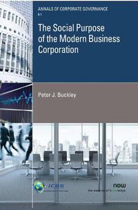 Cover image for The Social Purpose of the Modern Business Corporation