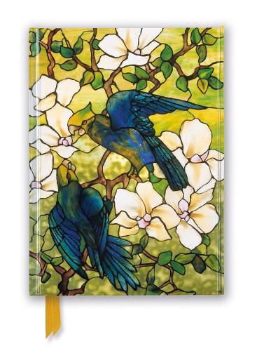 Cover image for Foiled Journal #301: Louis Comfort Tiffany, Hibiscus And Parrots