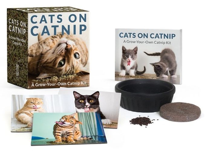 Cover image for Cats on Catnip: A Grow-Your-Own Catnip Kit