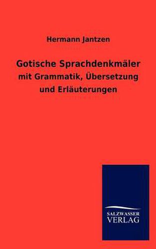 Cover image for Gotische Sprachdenkmaler