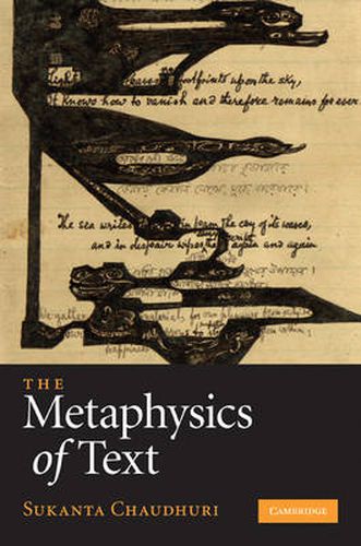 Cover image for The Metaphysics of Text