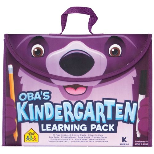 Cover image for School Zone Oba's Kindergarten Learning Pack