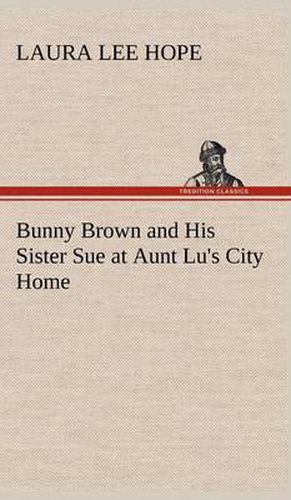 Cover image for Bunny Brown and His Sister Sue at Aunt Lu's City Home