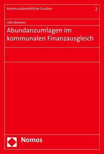 Cover image for Abundanzumlagen Im Kommunalen Finanzausgleich