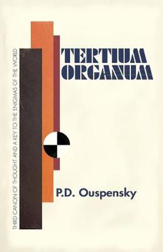 Cover image for Tertium Organum: The Third Canon of Thought