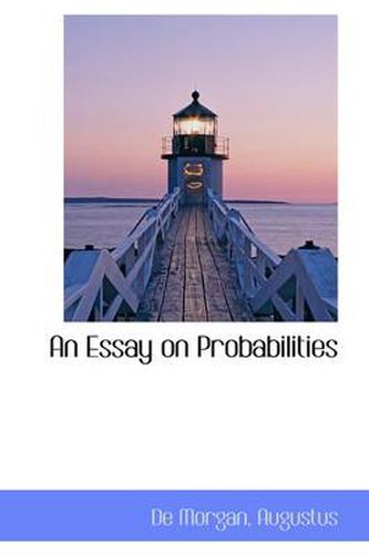 Cover image for An Essay on Probabilities