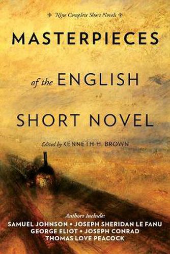 Cover image for Masterpieces of the English Short Novel: Nine Complete Short Novels