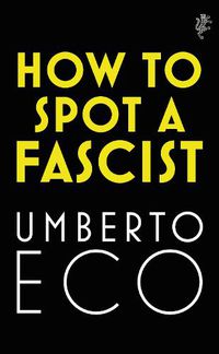 Cover image for How to Spot a Fascist