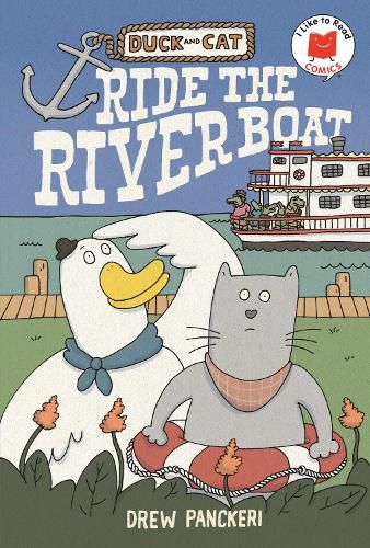 Cover image for Duck and Cat Ride the Riverboat