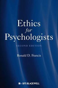 Cover image for Ethics for Psychologists