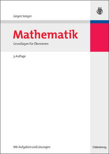 Cover image for Mathematik: Grundlagen Fur OEkonomen