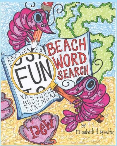 Cover image for Beach Wordsearch No. 1: Tropical, Aquatic and Nautical Themes