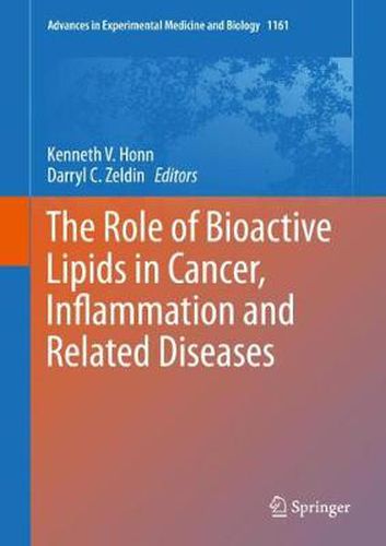 Cover image for The Role of Bioactive Lipids in Cancer, Inflammation and Related Diseases