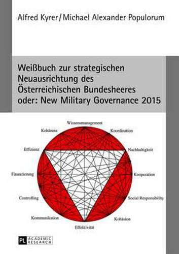 Cover image for Weissbuch Zur Strategischen Neuausrichtung Des Oesterreichischen Bundesheeres- Oder: New Military Governance 2015