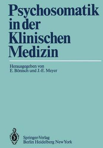 Cover image for Psychosomatik in der Klinischen Medizin