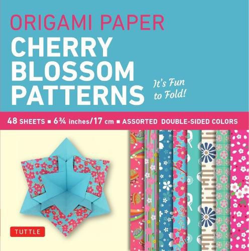 Cover image for Origami Paper Cherry Blossom Patterns (Small): It's Fun to Fold!