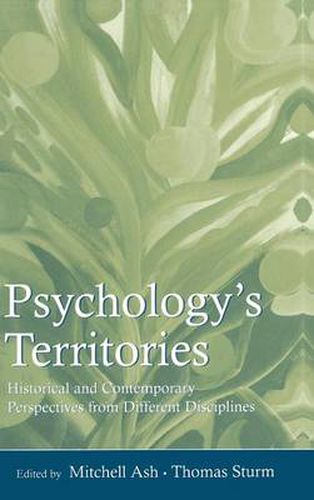 Cover image for Psychology's Territories: Historical and Contemporary Perspectives From Different Disciplines