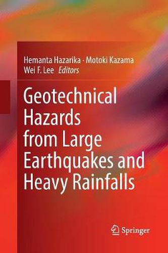 Cover image for Geotechnical Hazards from Large Earthquakes and Heavy Rainfalls