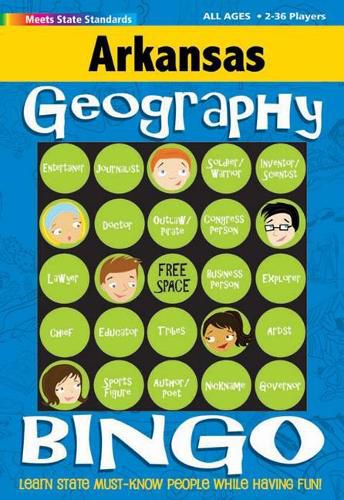 Cover image for Arkansas Geography Bingo