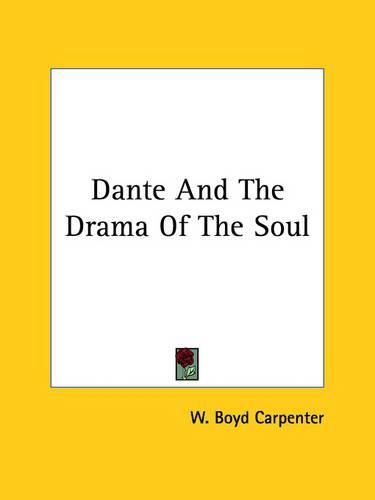 Cover image for Dante and the Drama of the Soul