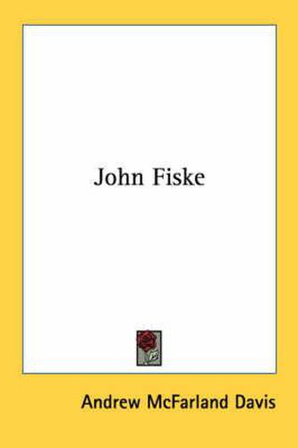 Cover image for John Fiske