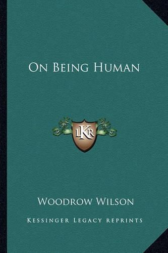 Cover image for On Being Human