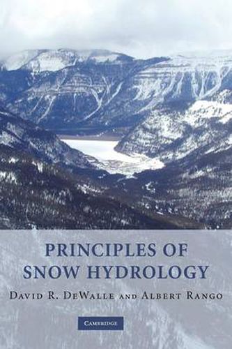 Cover image for Principles of Snow Hydrology