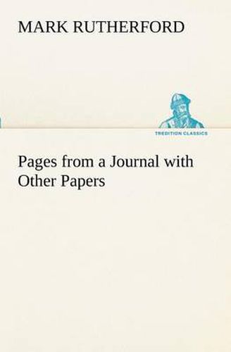 Cover image for Pages from a Journal with Other Papers