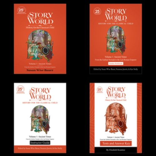 Cover image for The Story of the World, Volume 1: Ancient Times Bundle, 25th Anniversary Expanded Edition
