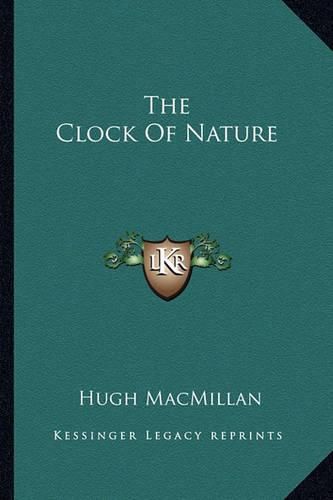 Cover image for The Clock of Nature