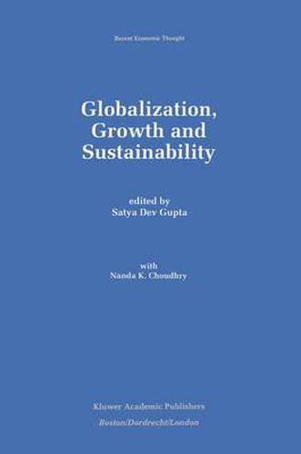 Cover image for Globalization, Growth and Sustainability