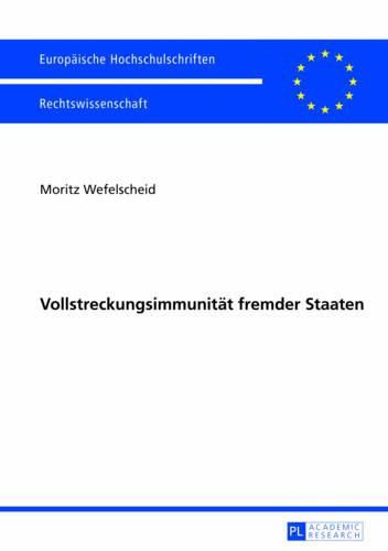 Cover image for Vollstreckungsimmunitaet Fremder Staaten