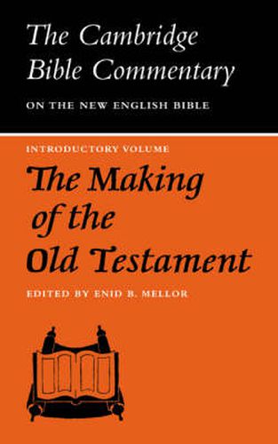 Cover image for The Making of the Old Testament