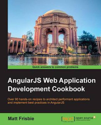 Cover image for AngularJS Web Application Development Cookbook