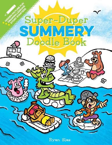 Cover image for Super-Duper Summery Doodle Book