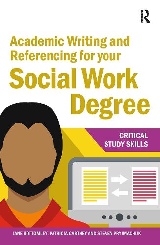 Cover image for Academic Writing and Referencing for your Social Work Degree