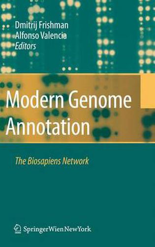 Cover image for Modern Genome Annotation: The Biosapiens Network