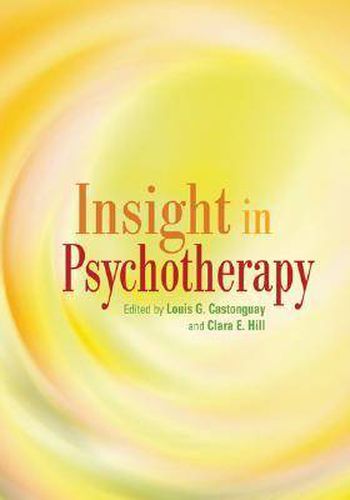 Cover image for Insight in Psychotherapy