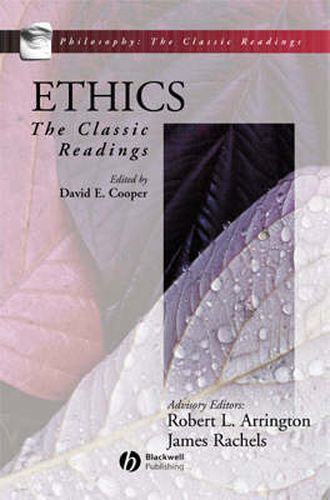 Cover image for Ethics: The Classic Readings