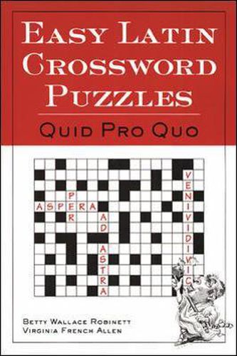 Cover image for Easy Latin Crossword Puzzles