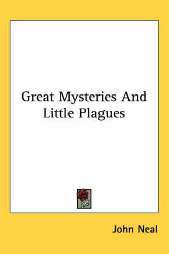 Cover image for Great Mysteries and Little Plagues